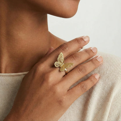 Butterfly Dreams Ring by ELLEAURE