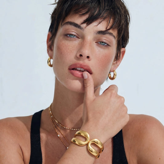 Infinite Bold Cuff by ELLEAURE